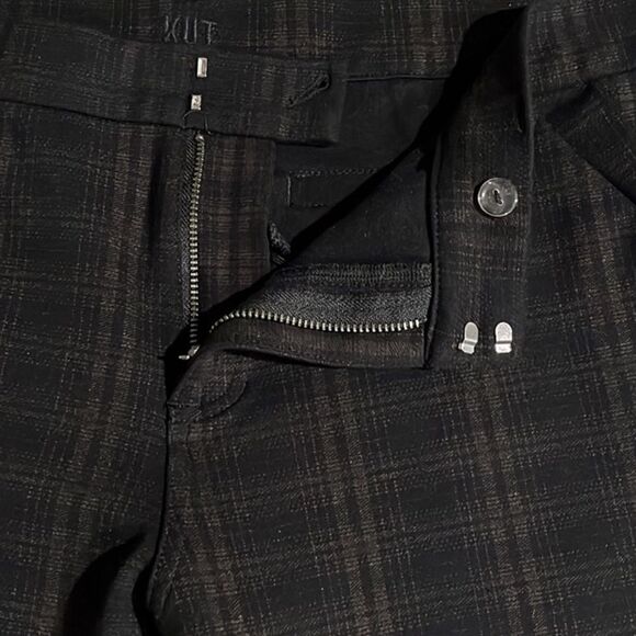 Kut from the Kloth Plaid Skinny Ponte Pants - Picture 4 of 11